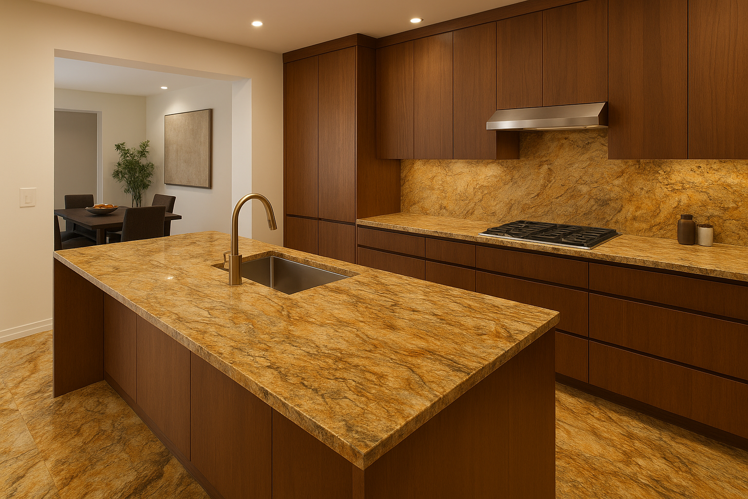 Alaska Gold Granite