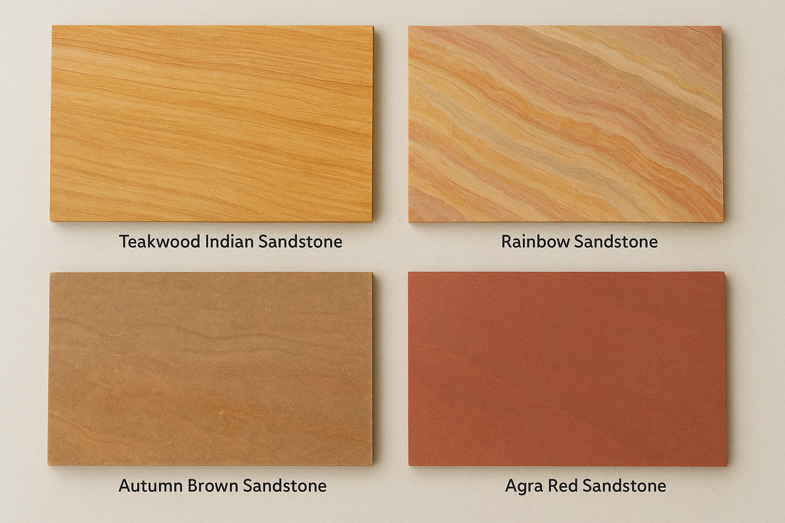 Teakwood Indian Sandstone vs. Other Sandstones